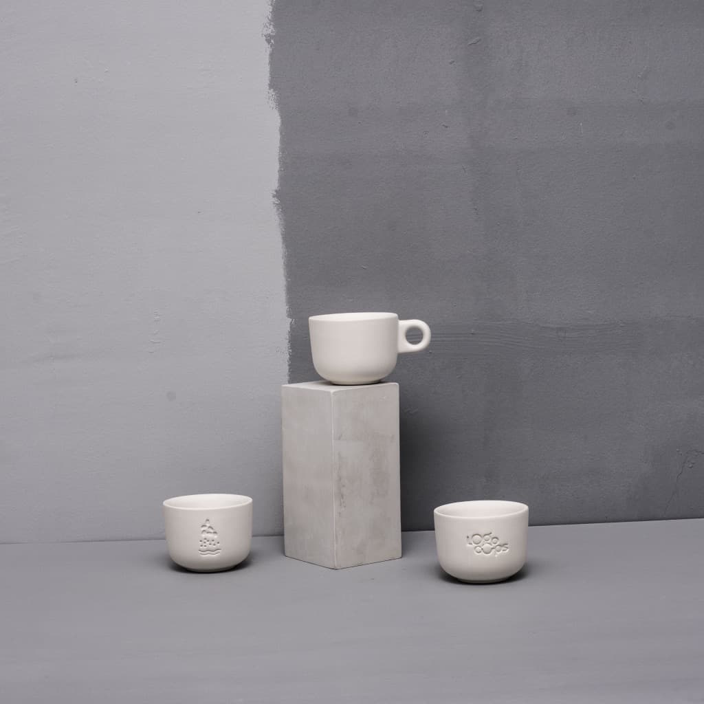 Embossed cups